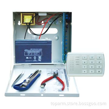 Alarm System with Sixteen-zone/Programming Memory and Copy Function, Easy- and Quick-to-operate